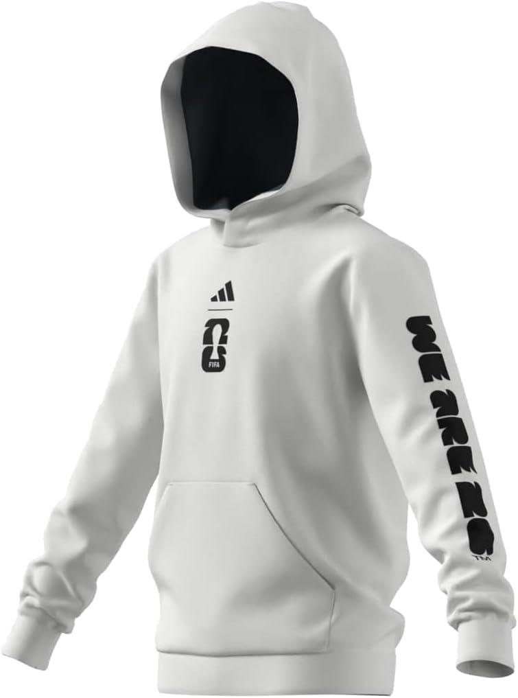 image:imageadidas boys Fifa World Cup 26 Match Ball Graphic HoodieWhite