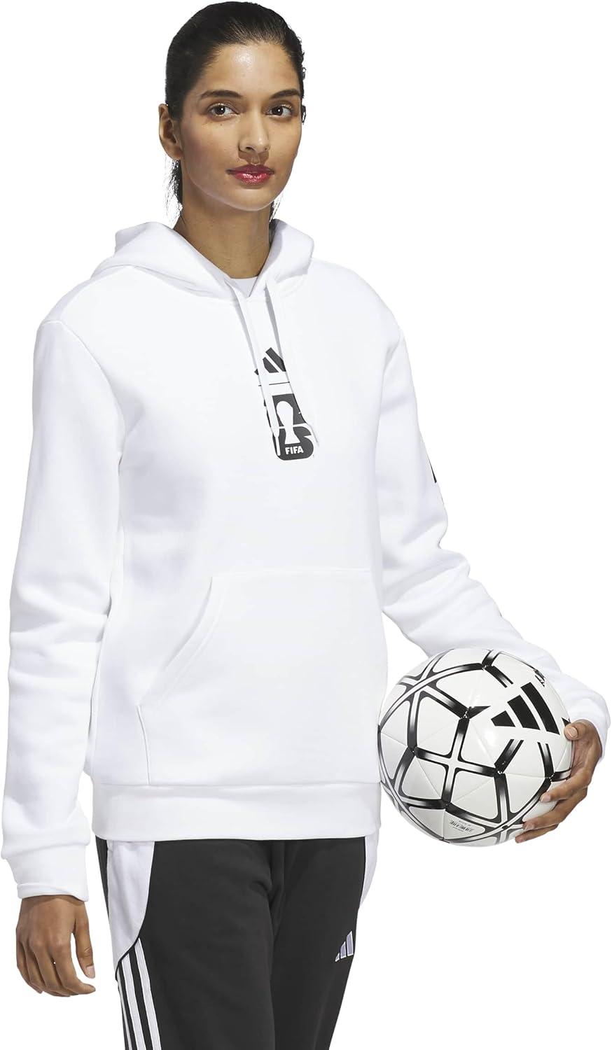 image:imageadidas womens Fifa World Cup 26 Official Graphic HoodieWhite
