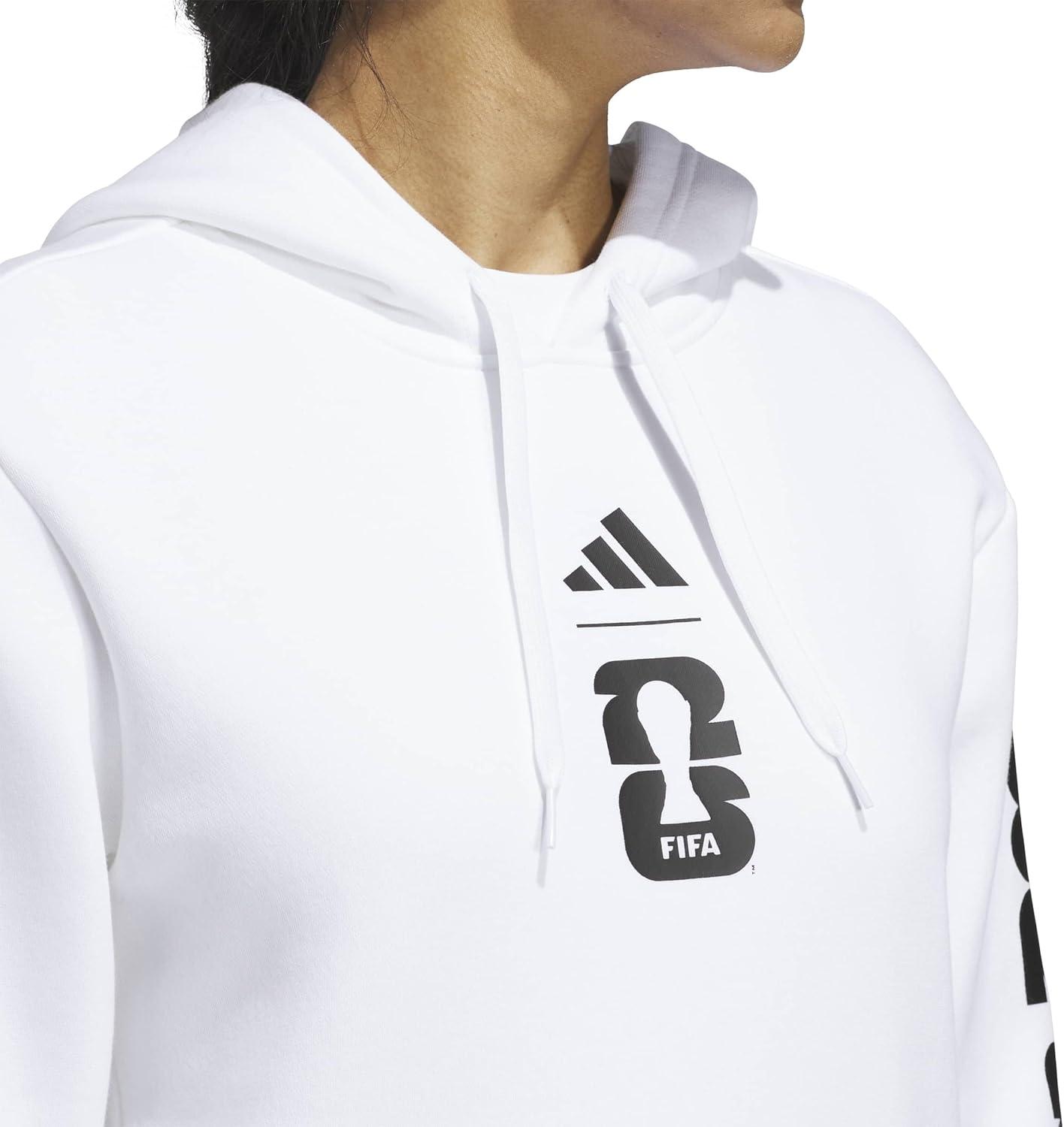 image:imageadidas womens Fifa World Cup 26 Official Graphic HoodieWhite