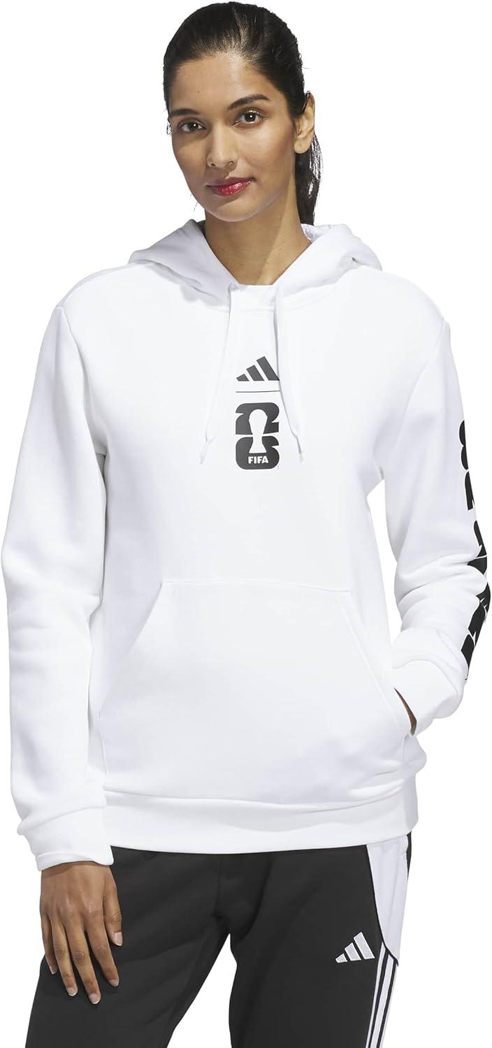 image:imageadidas womens Fifa World Cup 26 Official Graphic HoodieWhite