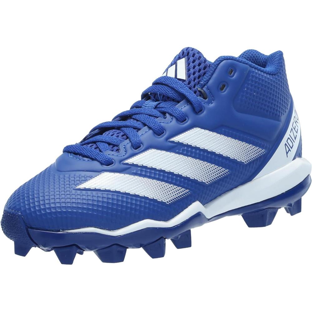 image:imageAdidas UnisexChild Adizero Impact2 II Molded Rubber American FootballTeam Royal BlueWhiteTeam Royal Blue