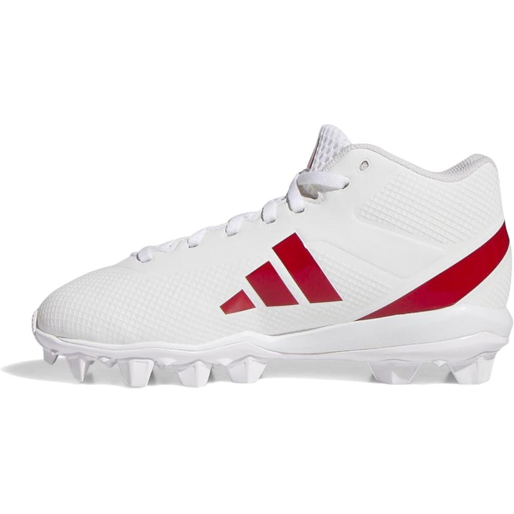 image:imageAdidas UnisexChild Adizero Impact2 II Molded Rubber American FootballWhiteTeam Power Red