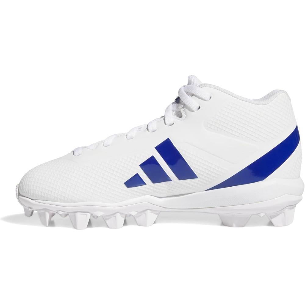 image:imageAdidas UnisexChild Adizero Impact2 II Molded Rubber American FootballWhiteTeam Royal Blue