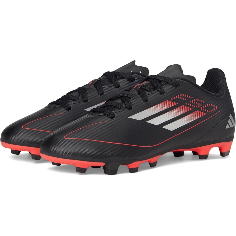 image:imageAdidas UnisexChild F50 Club Firm GroundMulti GroundBlackIron MetallicLucid Red