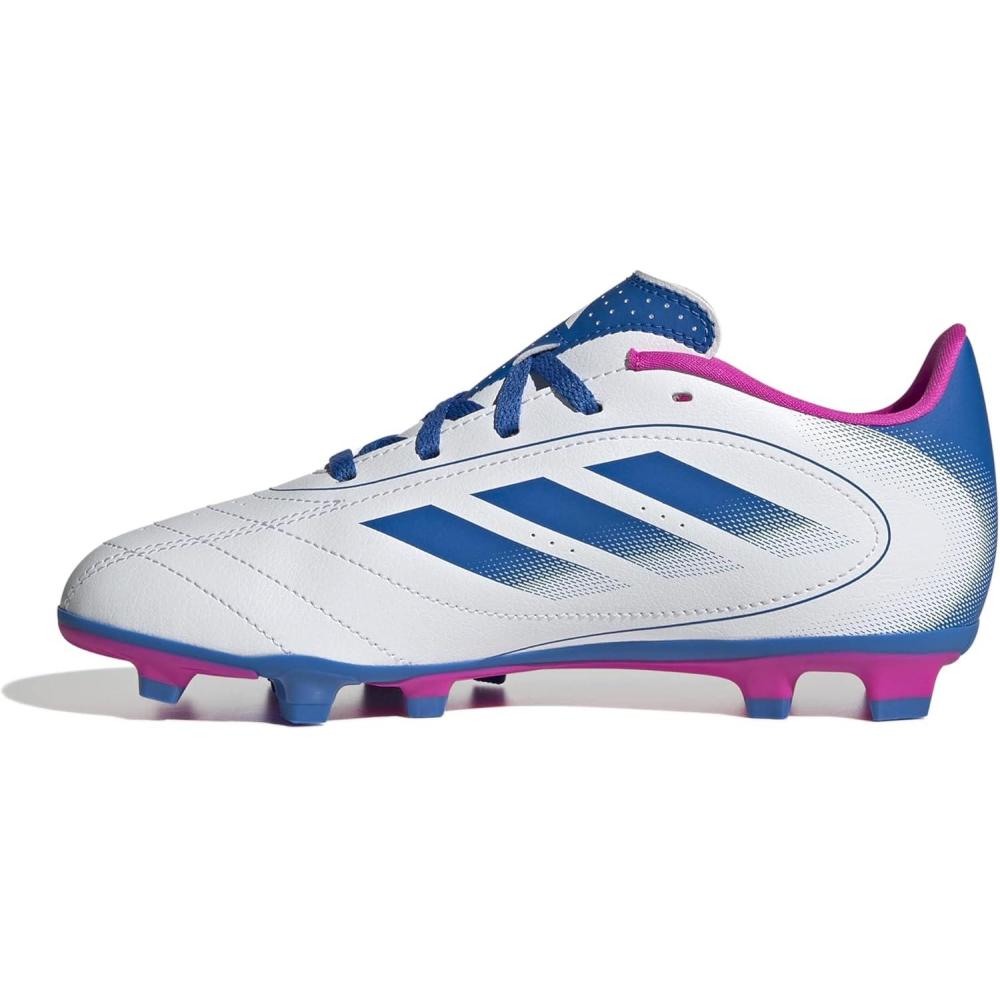 image:imageadidas Kids Goletto Ix Firm GroundMulti Ground Soccer CleatWhiteBright RoyalTeam Shock Pink