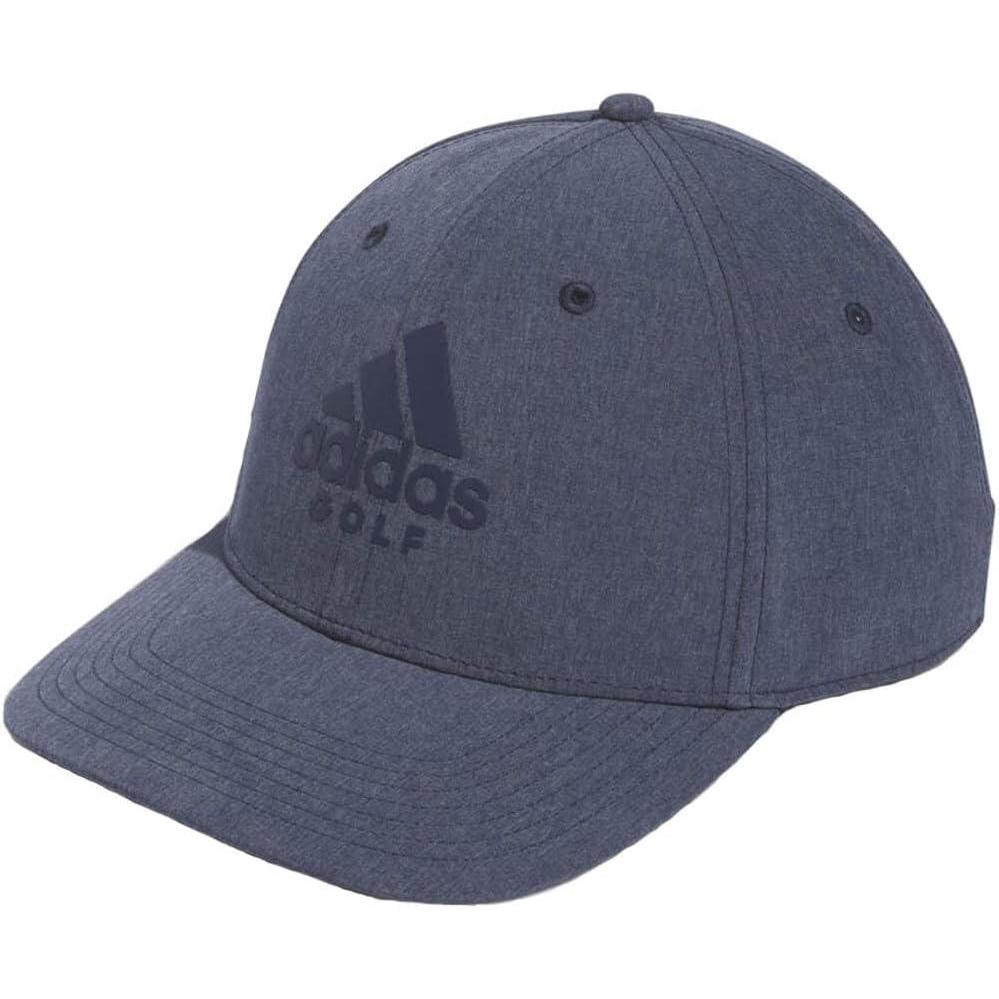 image:imageadidas Mens Heathered Badge of Sport Golf HatCollegiate NavyGrey Three