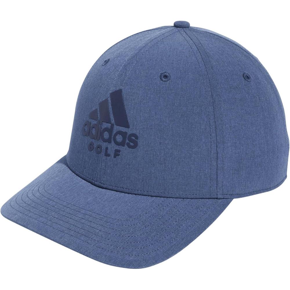 image:imageadidas Mens Heathered Badge of Sport Golf HatCrew Navy Melange
