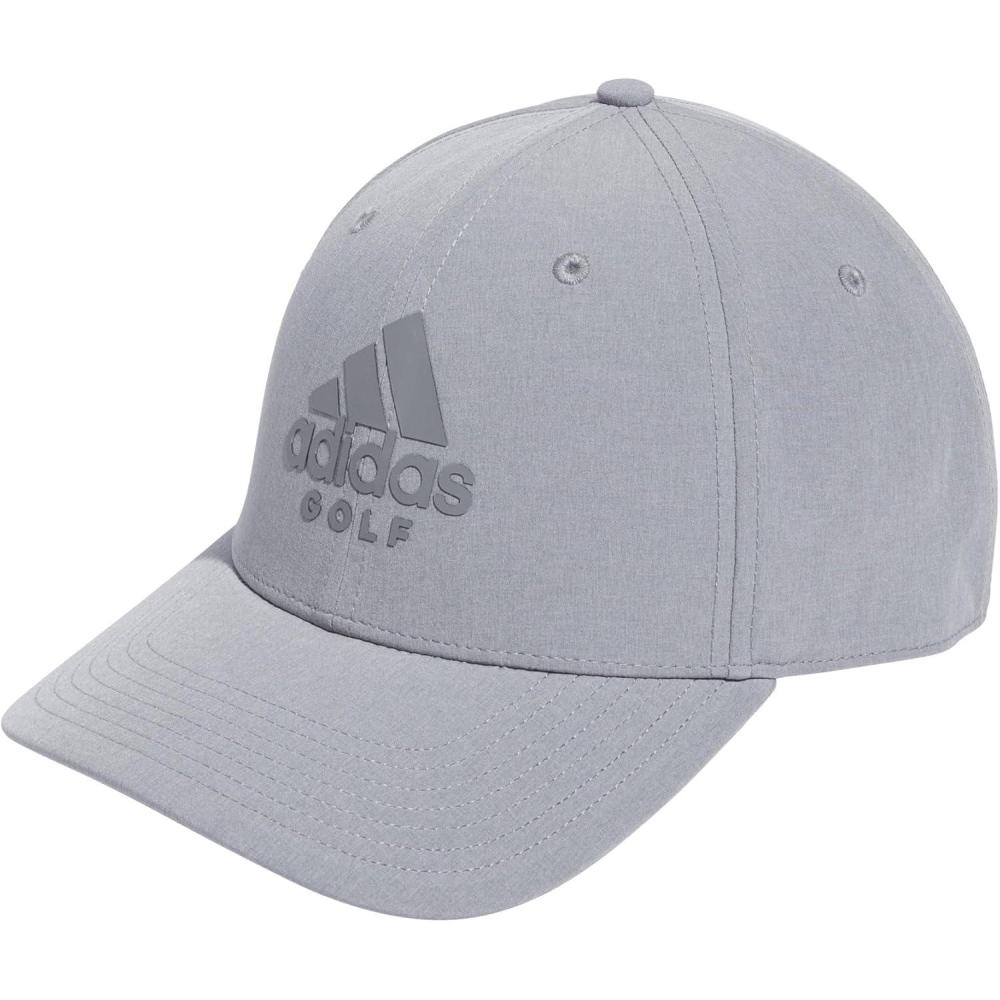 image:imageadidas Mens Heathered Badge of Sport Golf HatGrey Melange