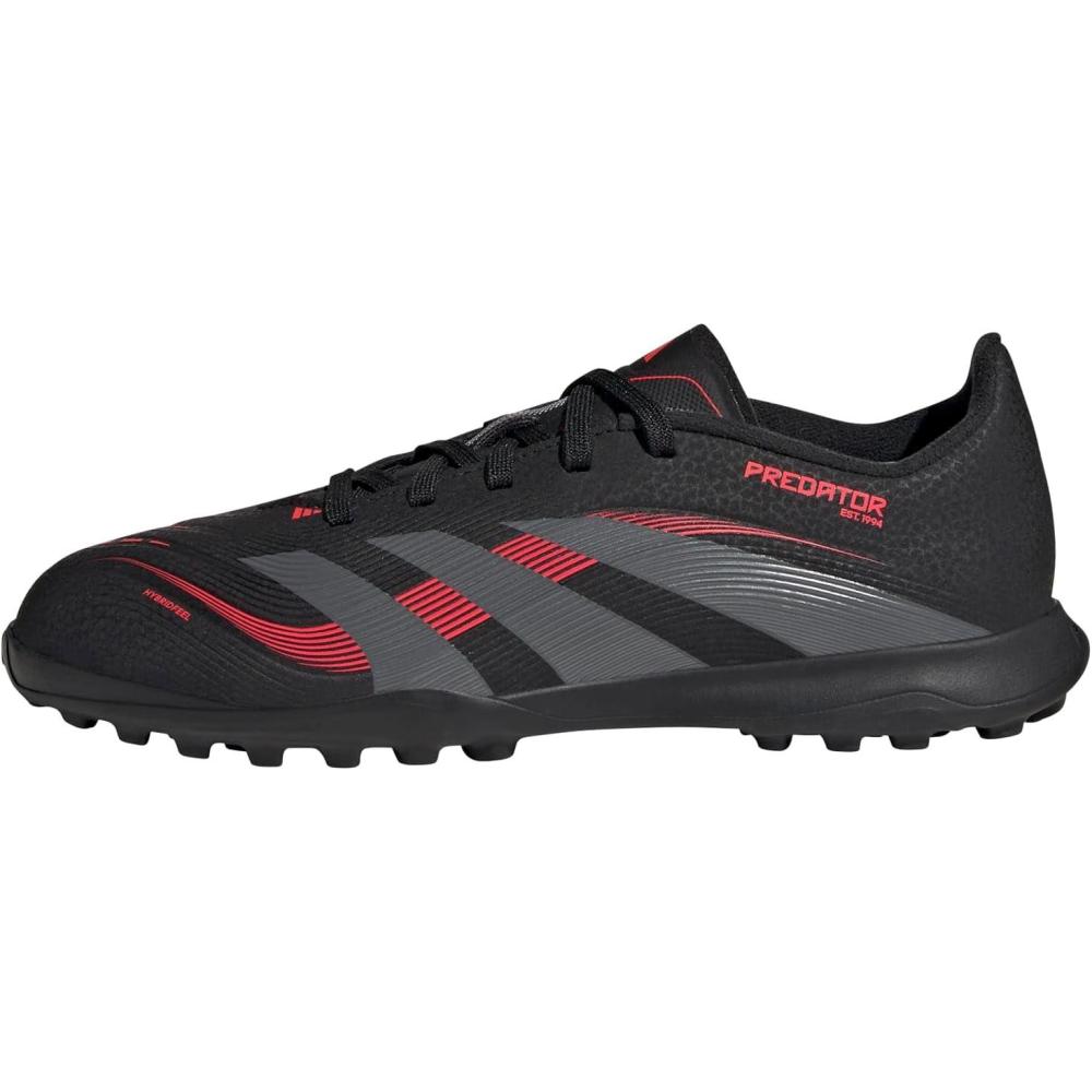 image:imageadidas Originals Boys League Predator Turf ShoesBlackGreyLucid Red
