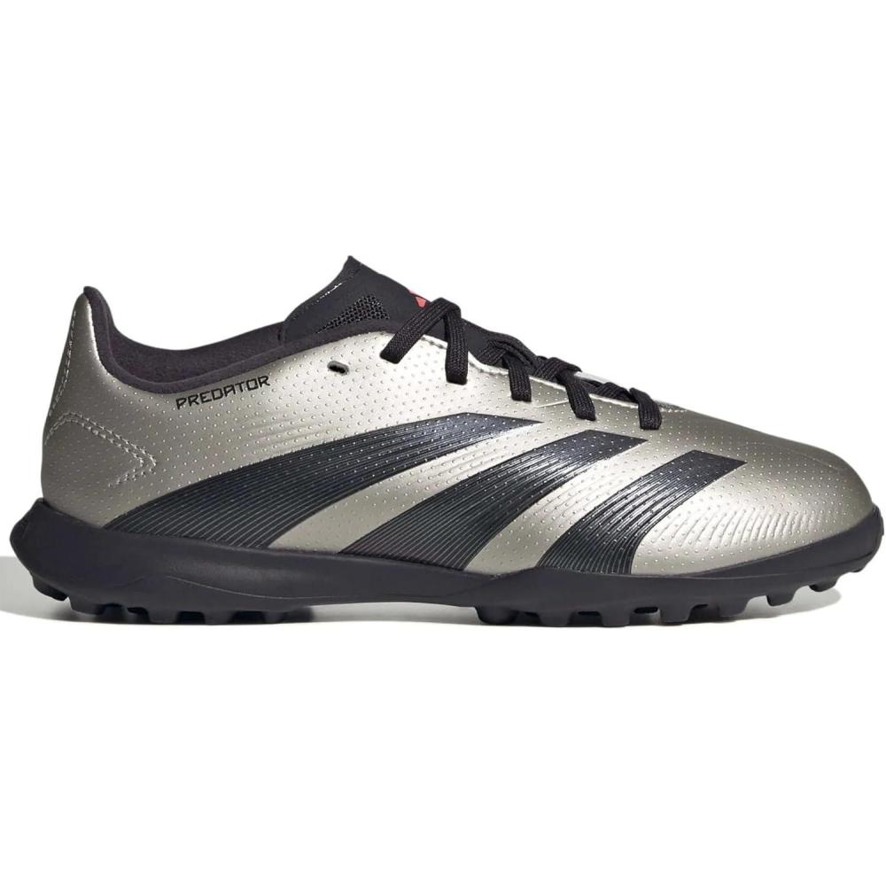 image:imageadidas Originals Boys League Predator Turf ShoesPlatin MetallicAurora BlackTurbo