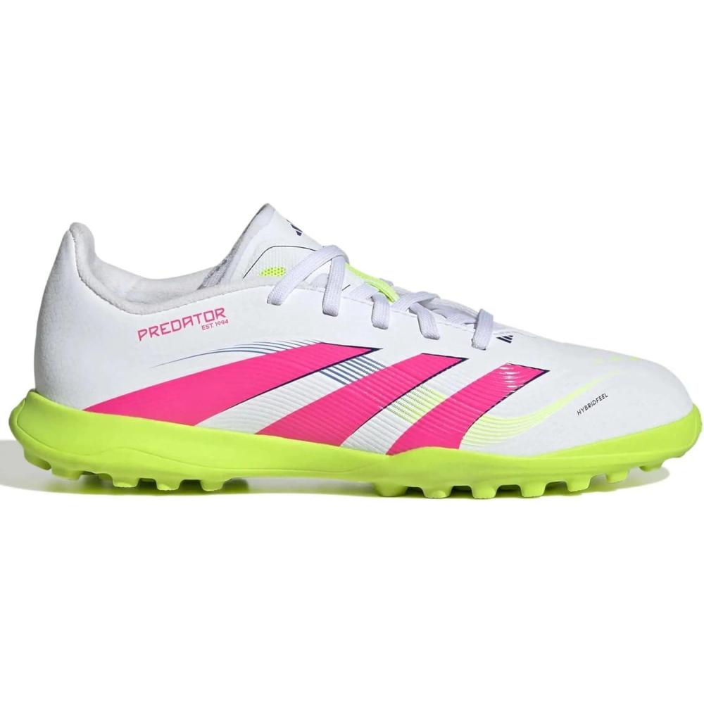 image:imageadidas Originals Boys League Predator Turf ShoesWhiteLucid PinkLucid Lemon