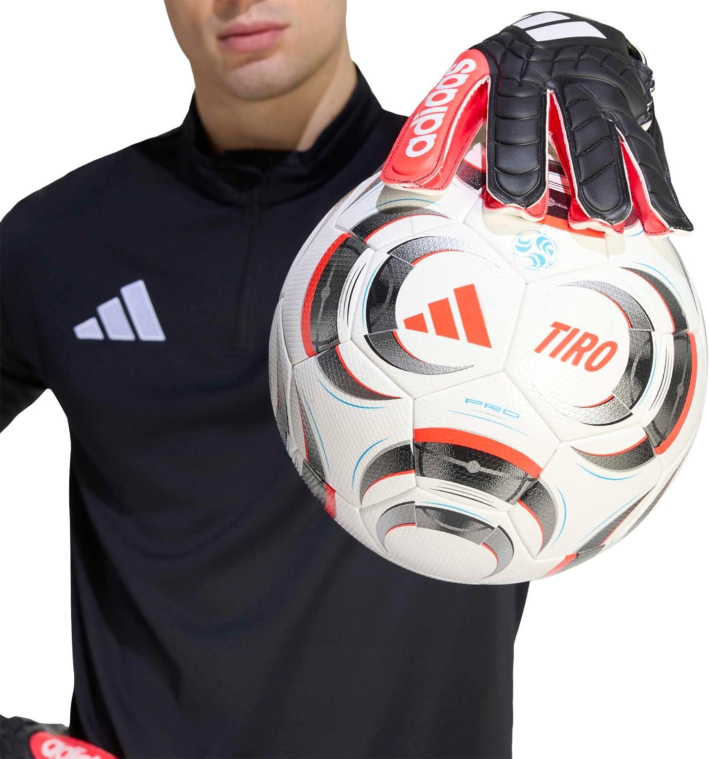 image:imageAdidas Copa Club Goalie GlovesBlackWhiteLucid Red