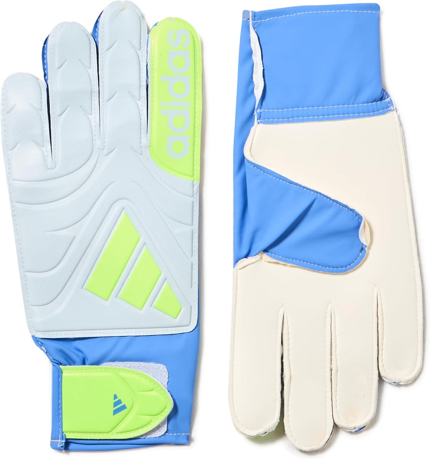 image:imageAdidas Copa Club Goalie GlovesBlue FusionHalo BlueLucid Lemon