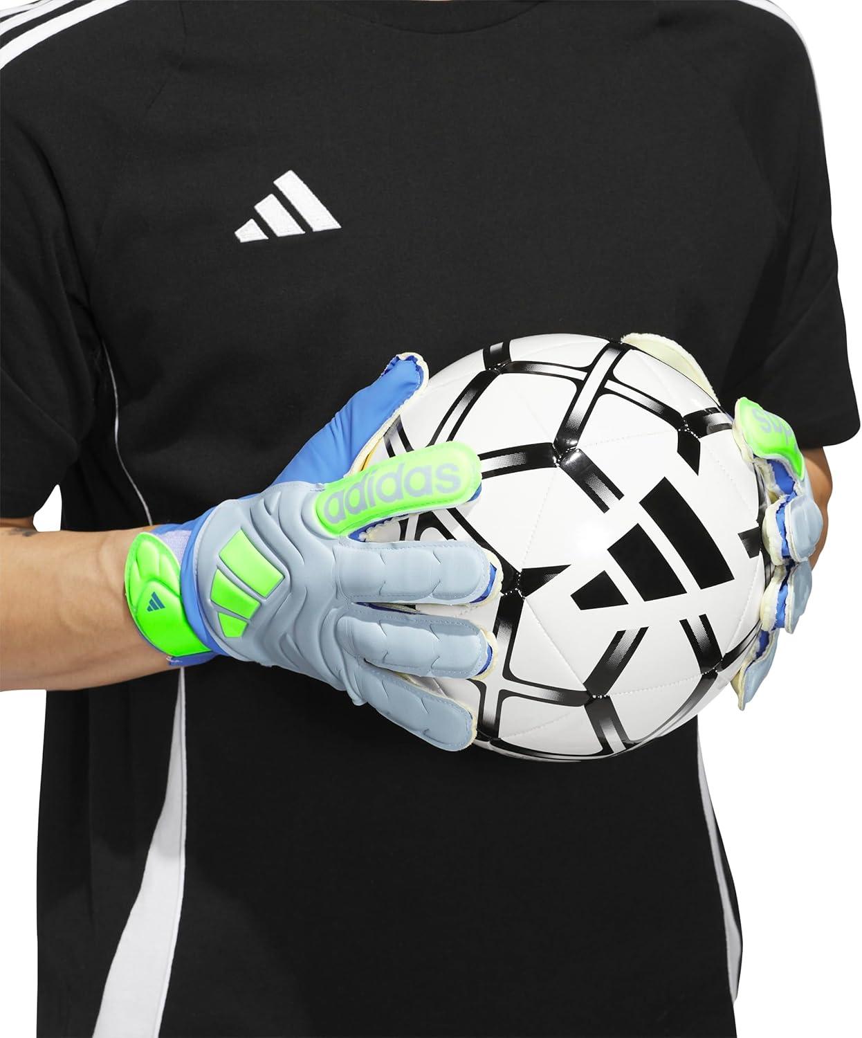 image:imageAdidas Copa Club Goalie GlovesBlue FusionHalo BlueLucid Lemon