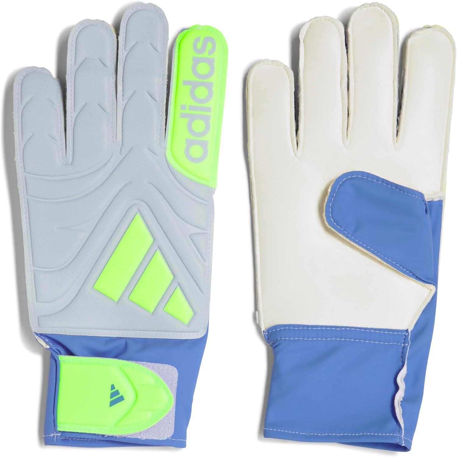 image:imageAdidas Copa Club Goalie GlovesBlue FusionHalo BlueLucid Lemon