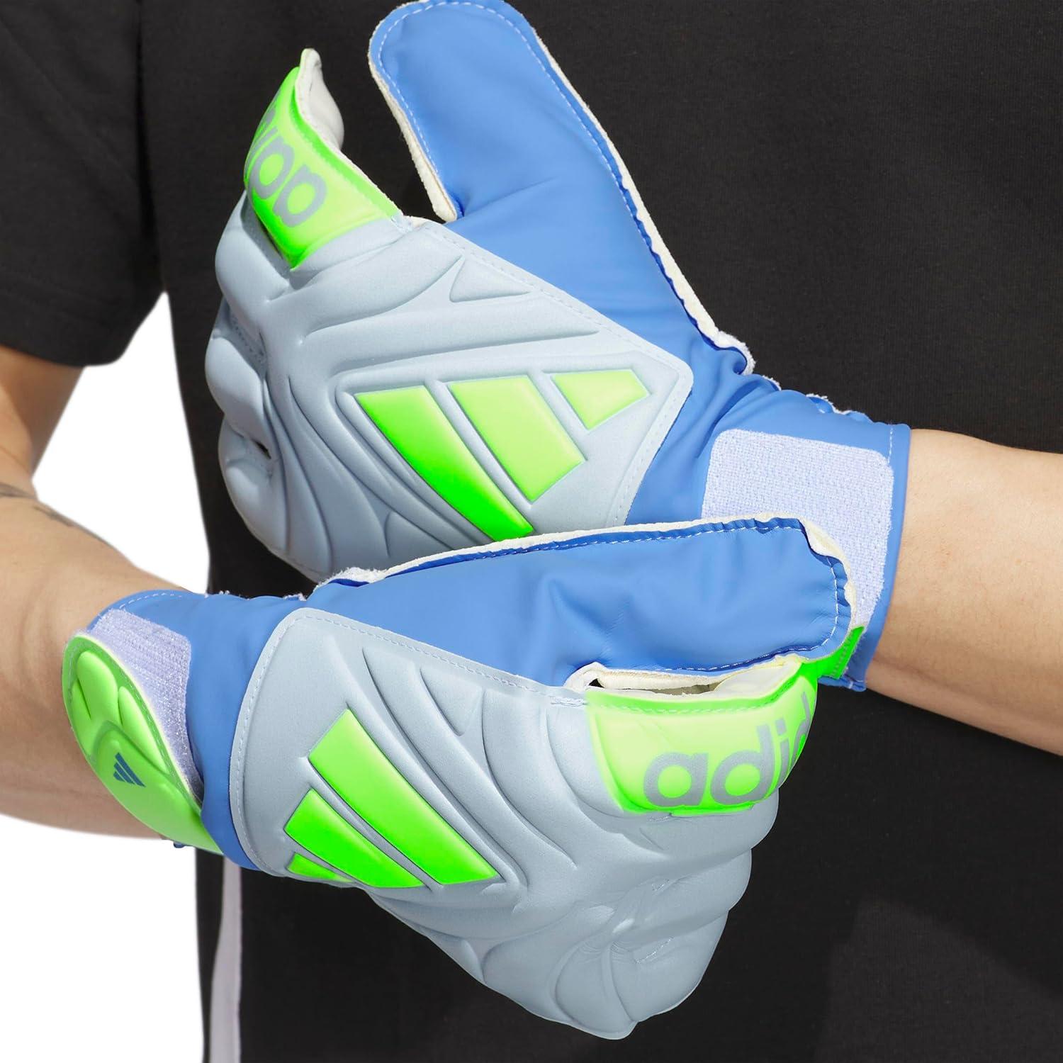 image:imageAdidas Copa Club Goalie GlovesBlue FusionHalo BlueLucid Lemon