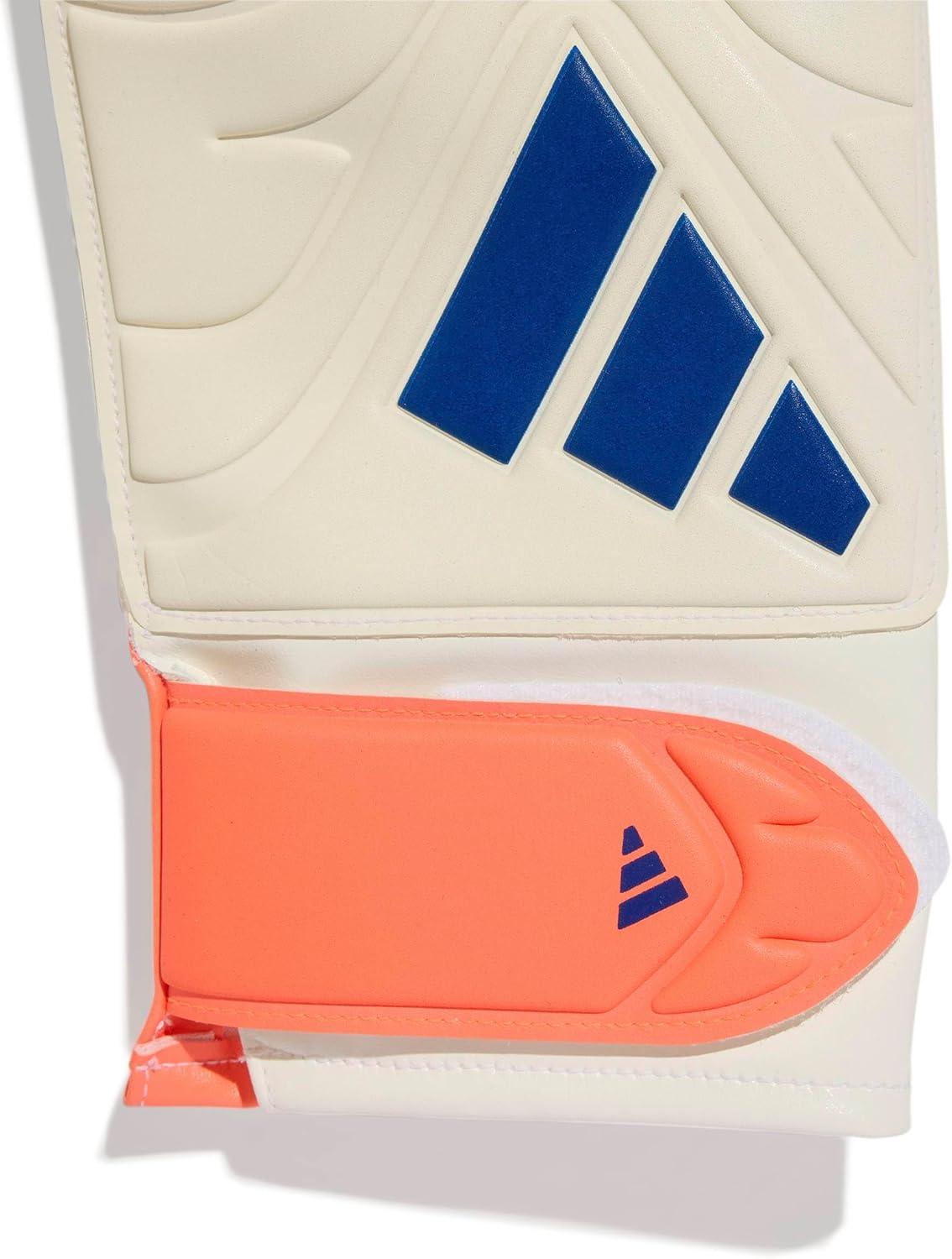 image:imageAdidas Copa Club Goalie GlovesOff WhiteLucid BlueSignal Coral