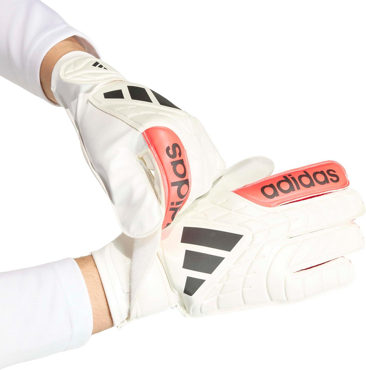 image:imageAdidas Copa Club Goalie GlovesZero MetallicBlackLucid Red