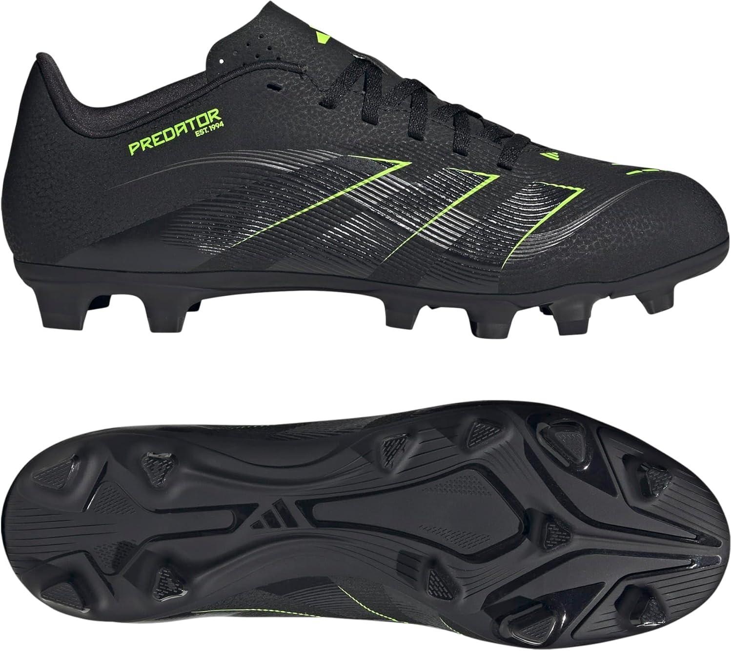 image:imageAdidas Unisex Club Firm GroundMulti GroundBlackCarbonLucid Lemon
