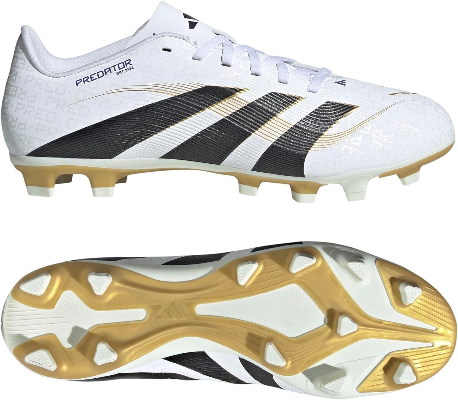 image:imageAdidas Unisex Club Firm GroundMulti GroundWhiteBlackGold Metallic