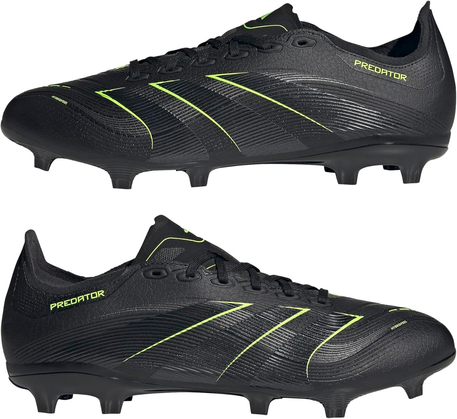 image:imageAdidas Unisex League Firm GroundMulti GroundBlackCarbonLucid Lemon