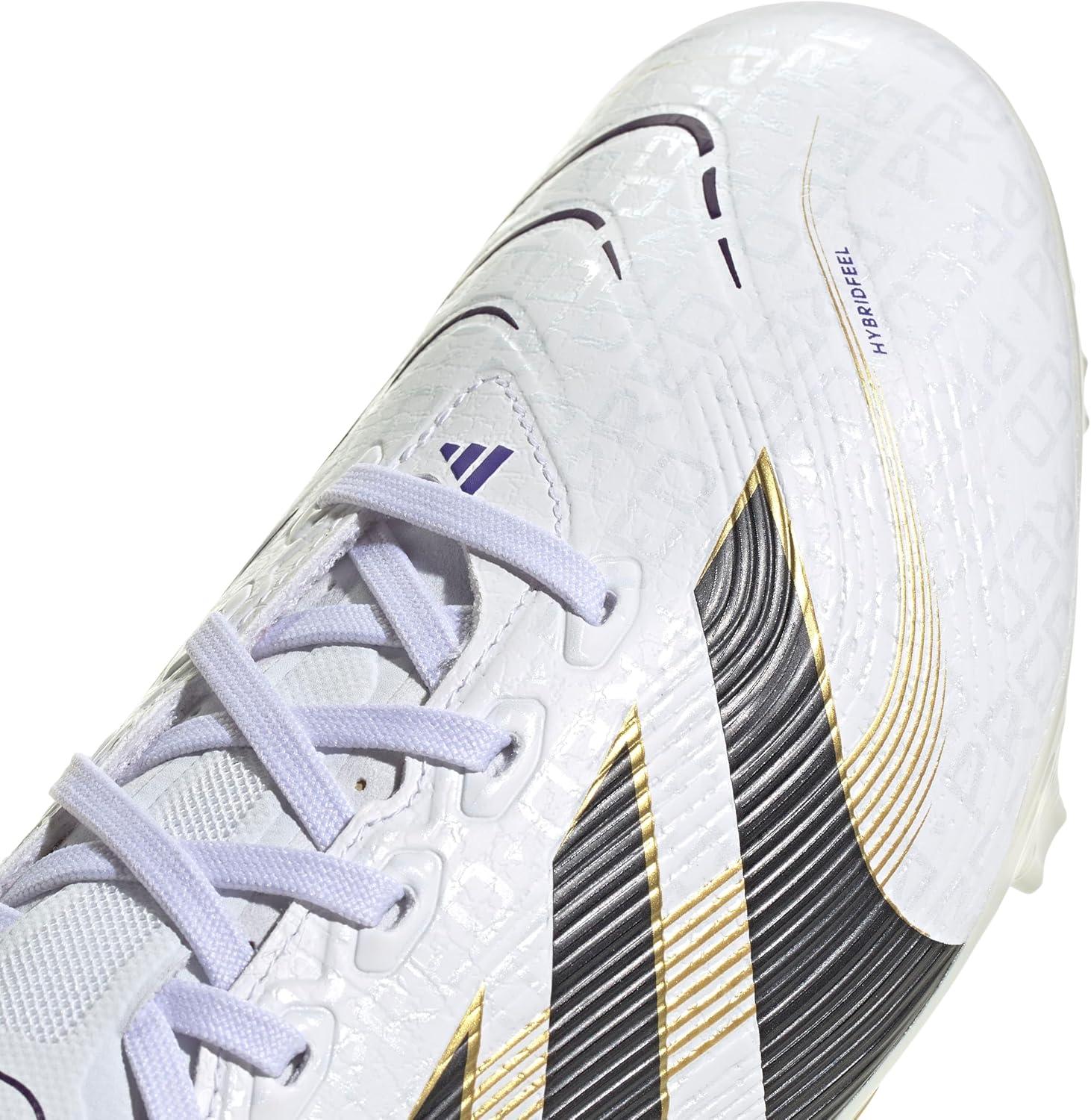 image:imageAdidas Unisex League Firm GroundMulti GroundWhiteBlackGold Metallic