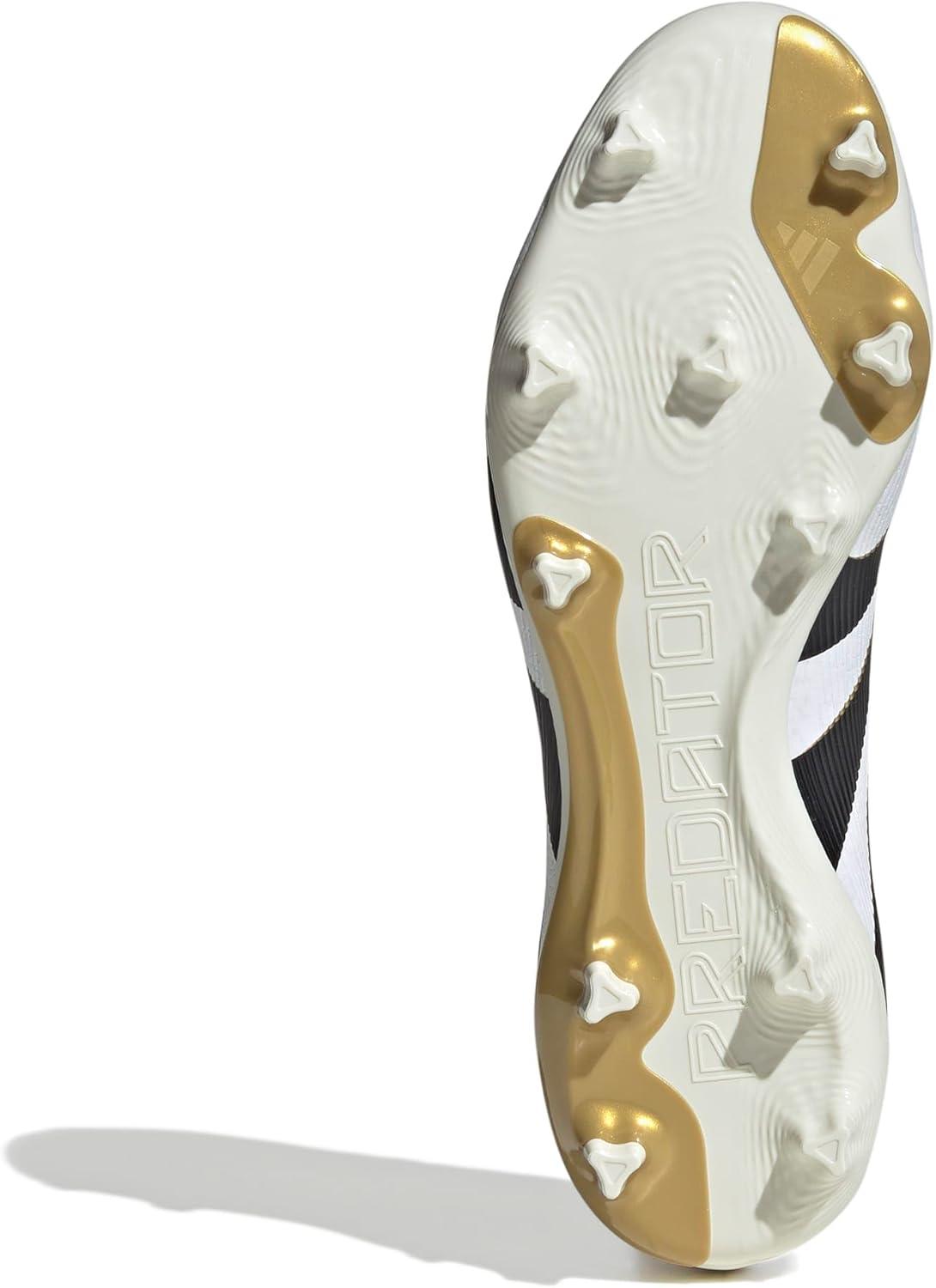 image:imageAdidas Unisex League Firm GroundMulti GroundWhiteBlackGold Metallic