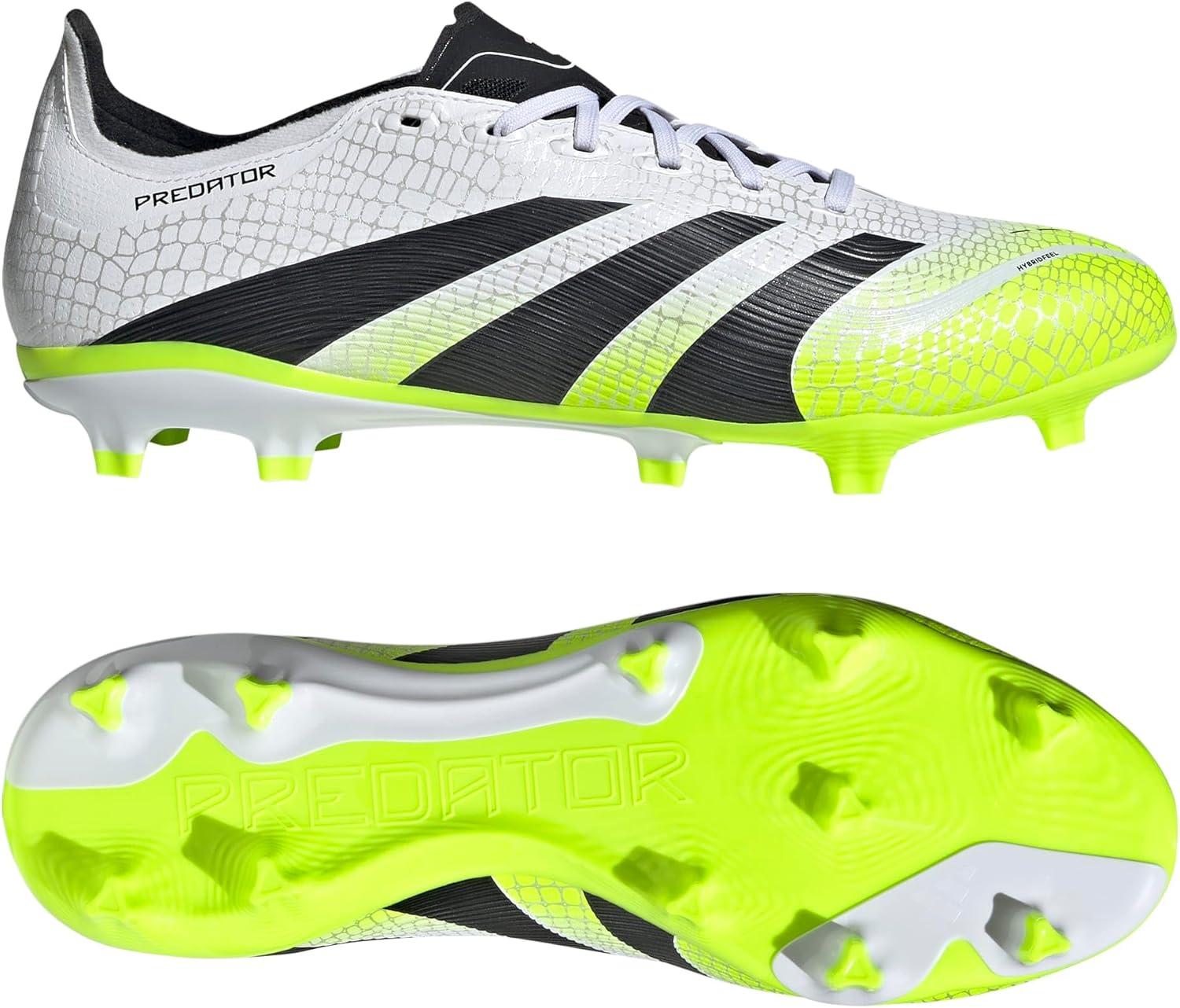 image:imageAdidas Unisex League Firm GroundMulti GroundWhiteBlackLucid Lemon