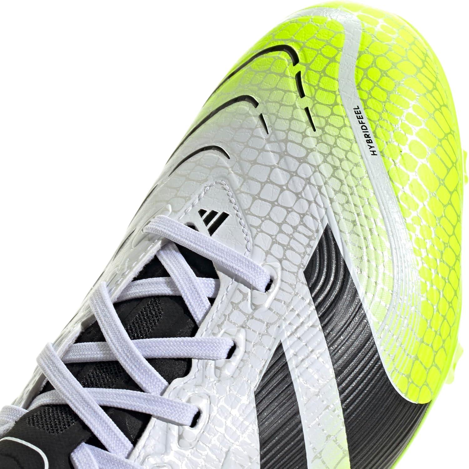 image:imageAdidas Unisex League Firm GroundMulti GroundWhiteBlackLucid Lemon