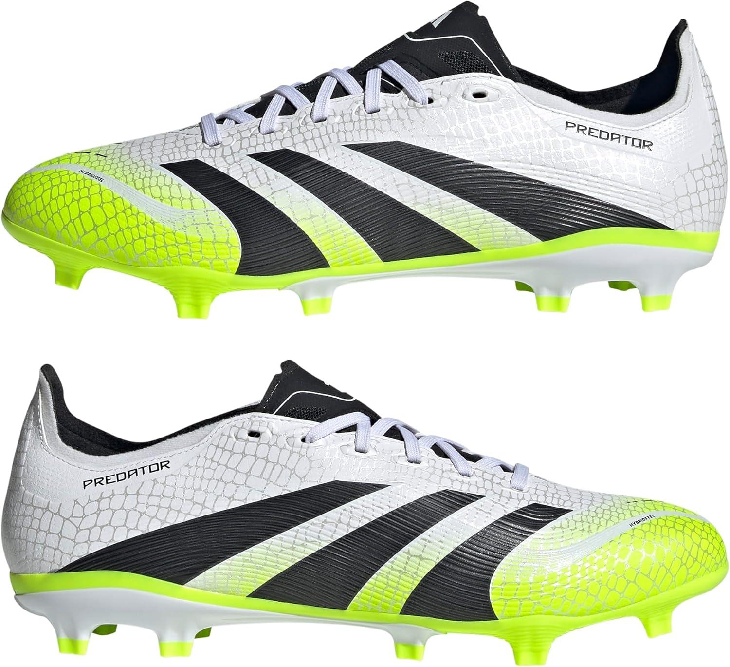 image:imageAdidas Unisex League Firm GroundMulti GroundWhiteBlackLucid Lemon