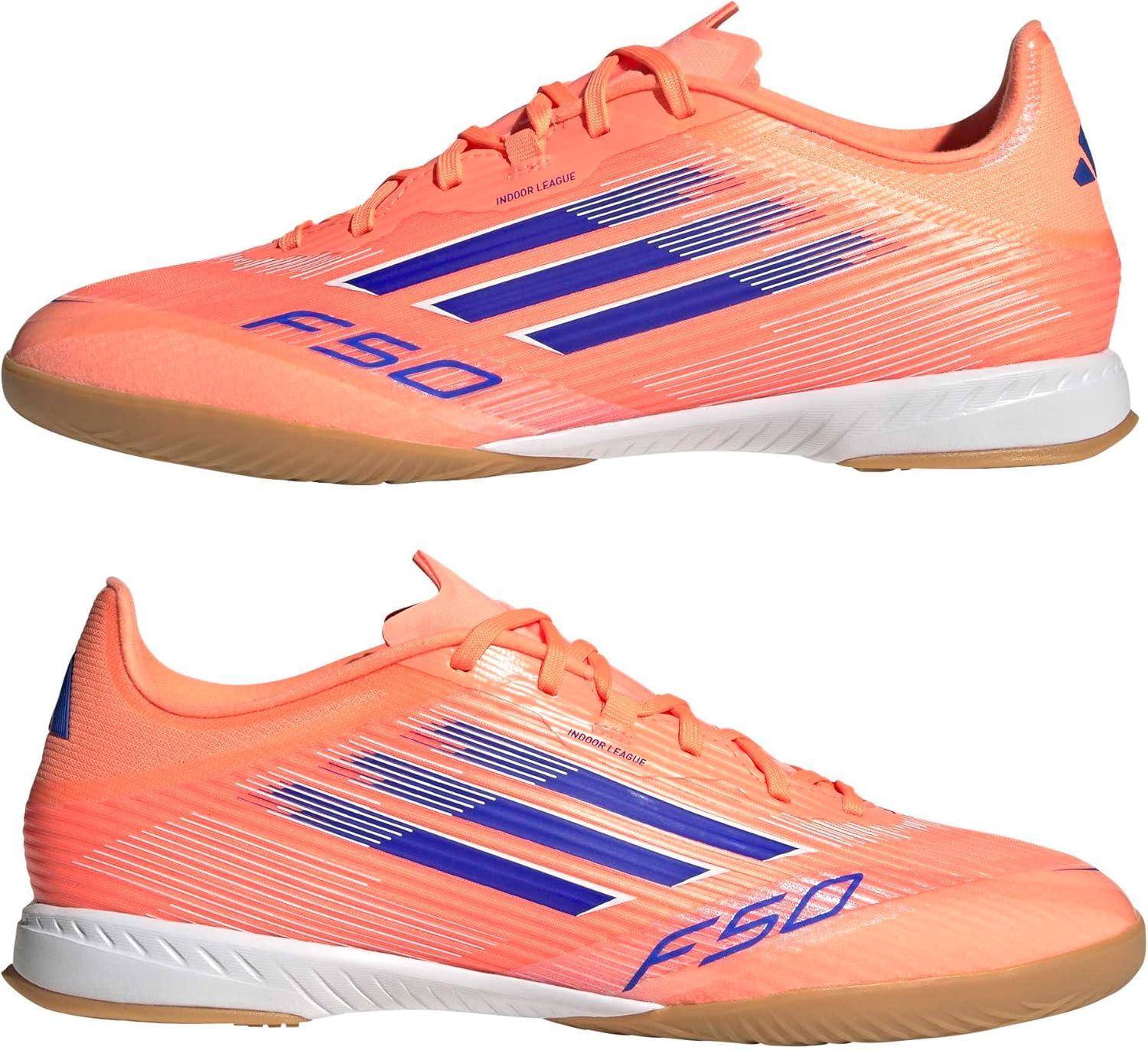 image:imageAdidas UnisexAdult F50 League IndoorBeam OrangeLucid BlueWhite