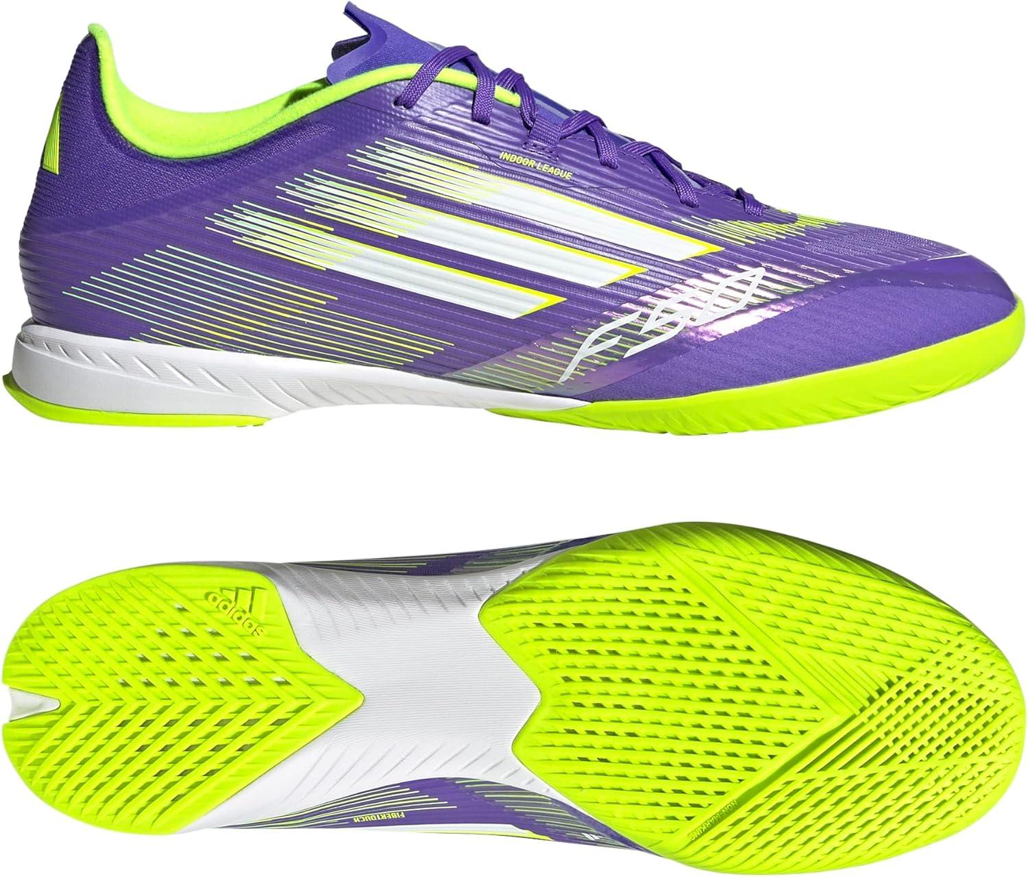 image:imageAdidas UnisexAdult F50 League IndoorPurple RushWhiteLucid Lemon