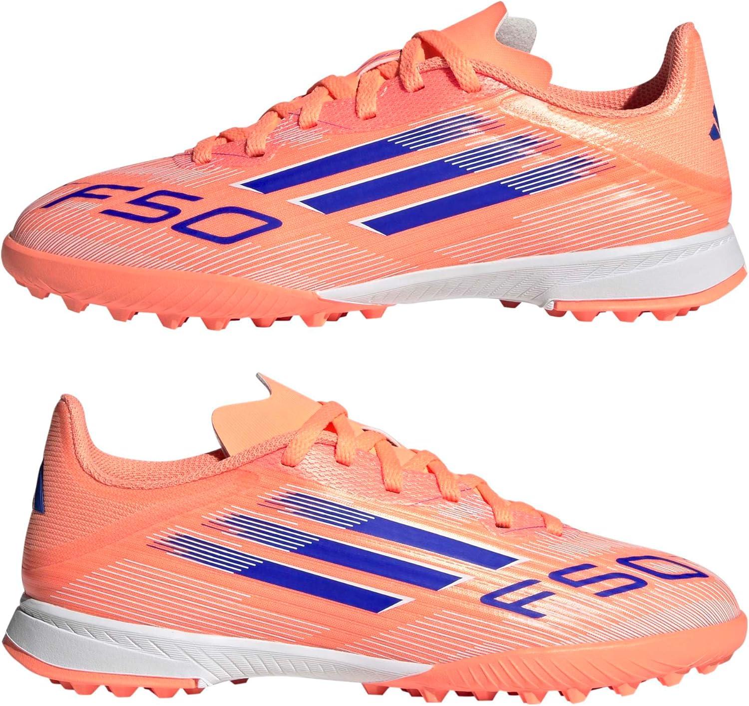 image:imageAdidas UnisexChild F50 League TurfBeam OrangeLucid BlueWhite