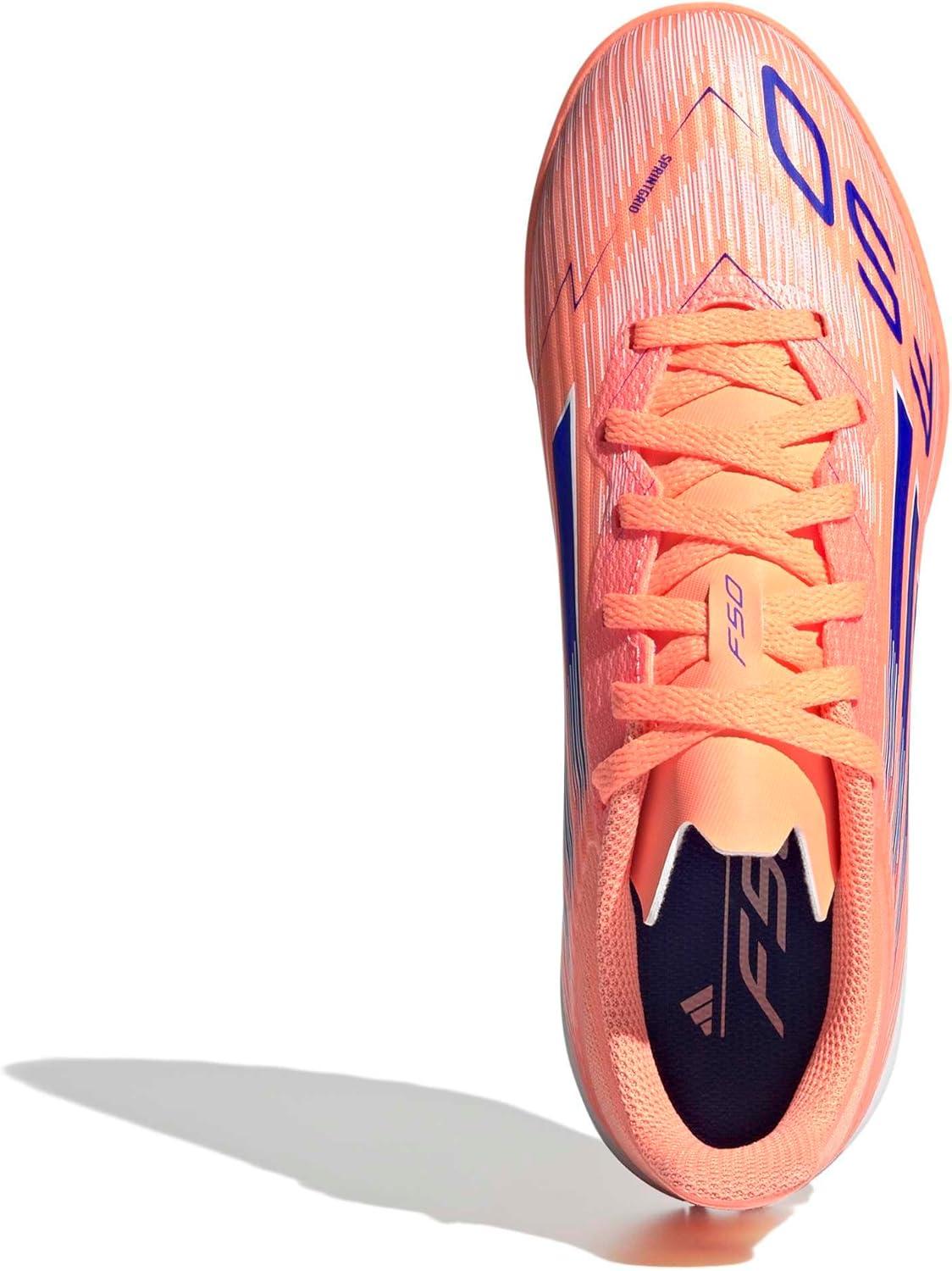 image:imageAdidas UnisexChild F50 League TurfBeam OrangeLucid BlueWhite