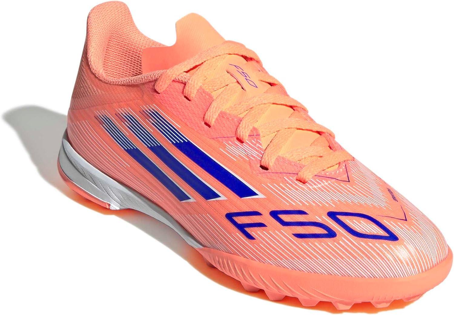 image:imageAdidas UnisexChild F50 League TurfBeam OrangeLucid BlueWhite