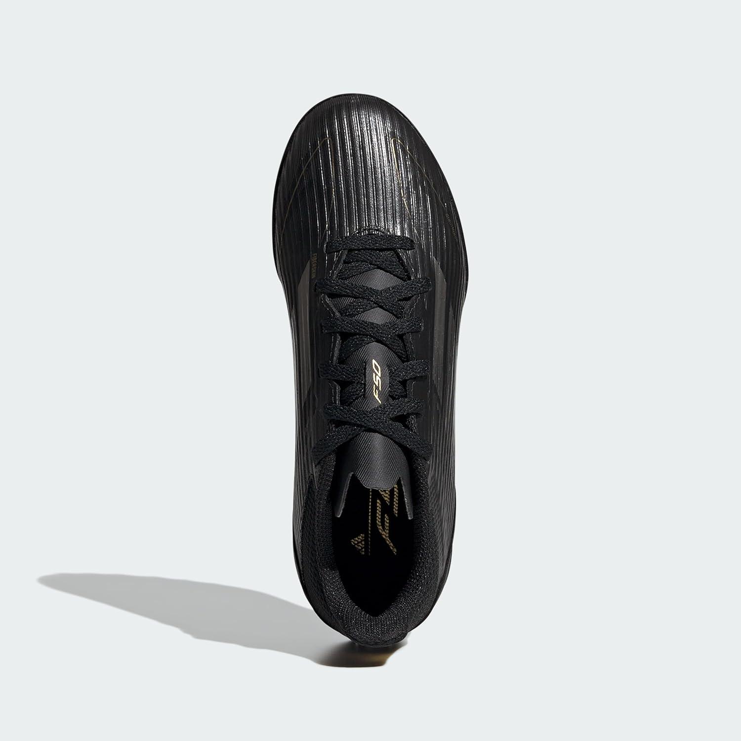image:imageAdidas UnisexChild F50 League TurfBlackIron MetallicGold Metallic
