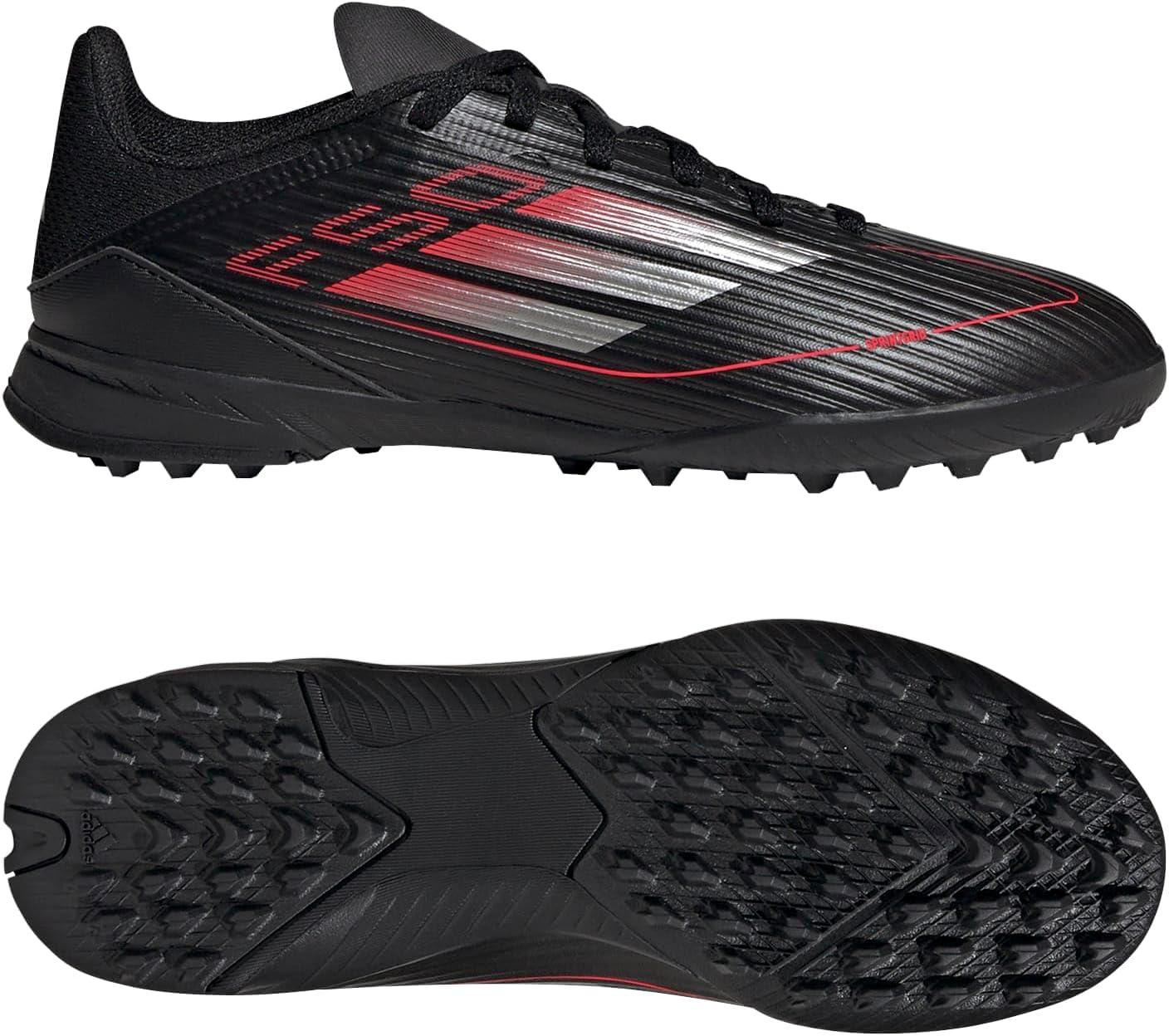 image:imageAdidas UnisexChild F50 League TurfBlackIron MetallicLucid Red