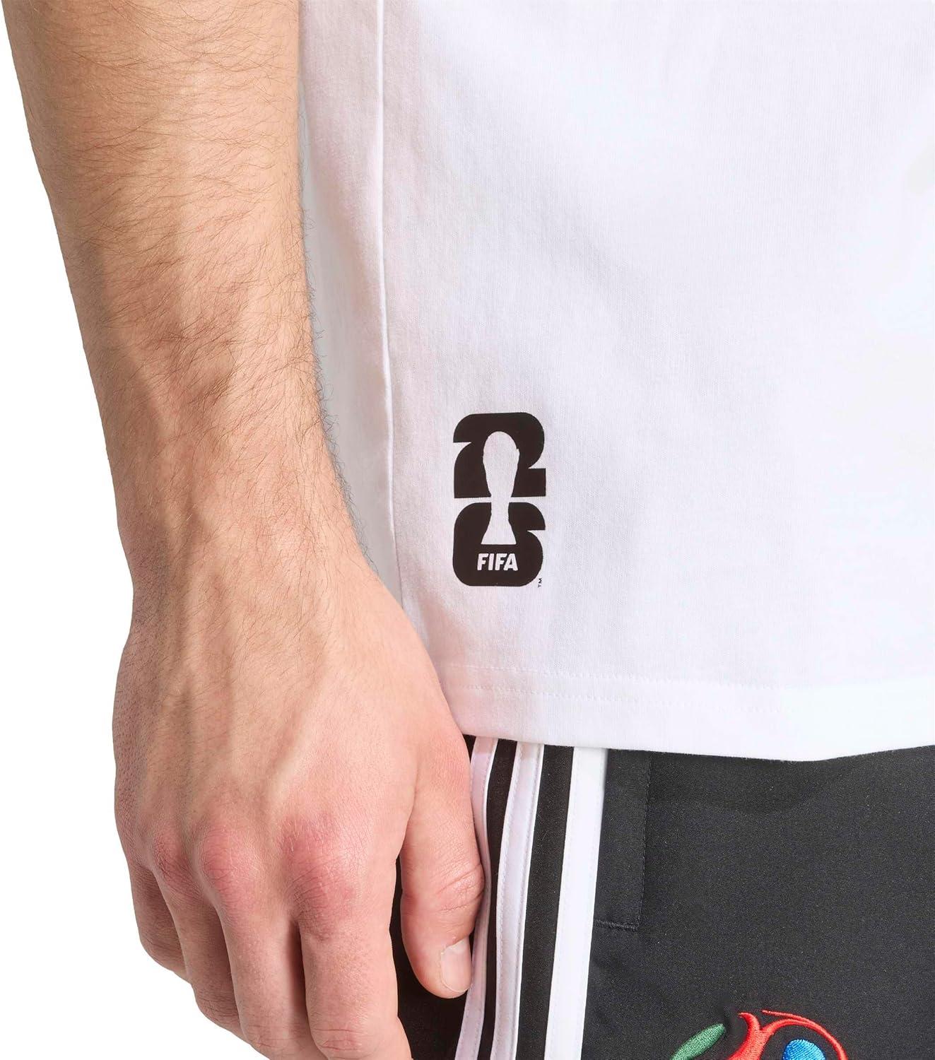 image:imageadidas Mens FIFA World Cup 26 Match Ball Graphic TShirtWhiteCanada