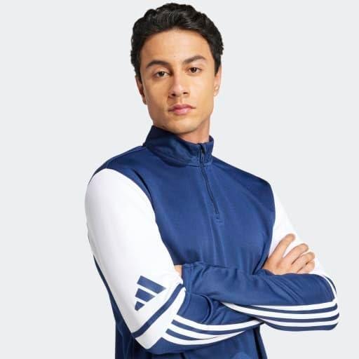 image:imageadidas Mens Size Squadra 25 Training TopTeam Navy BlueWhite