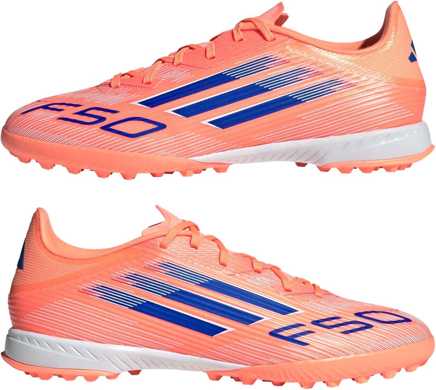 image:imageadidas UnisexAdult F50 League TurfBeam OrangeLucid BlueWhite