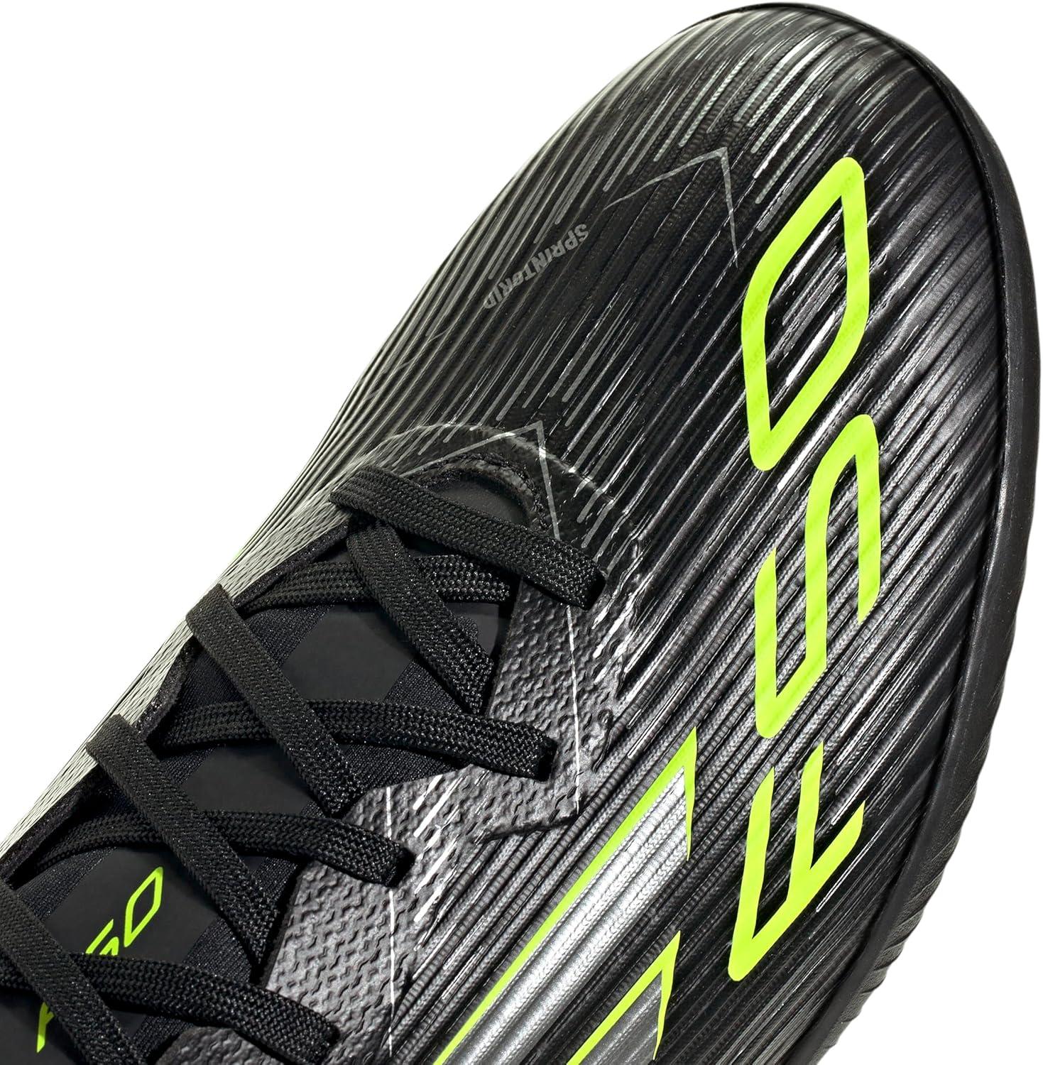 image:imageadidas UnisexAdult F50 League TurfBlackIron MetallicLucid Lemon