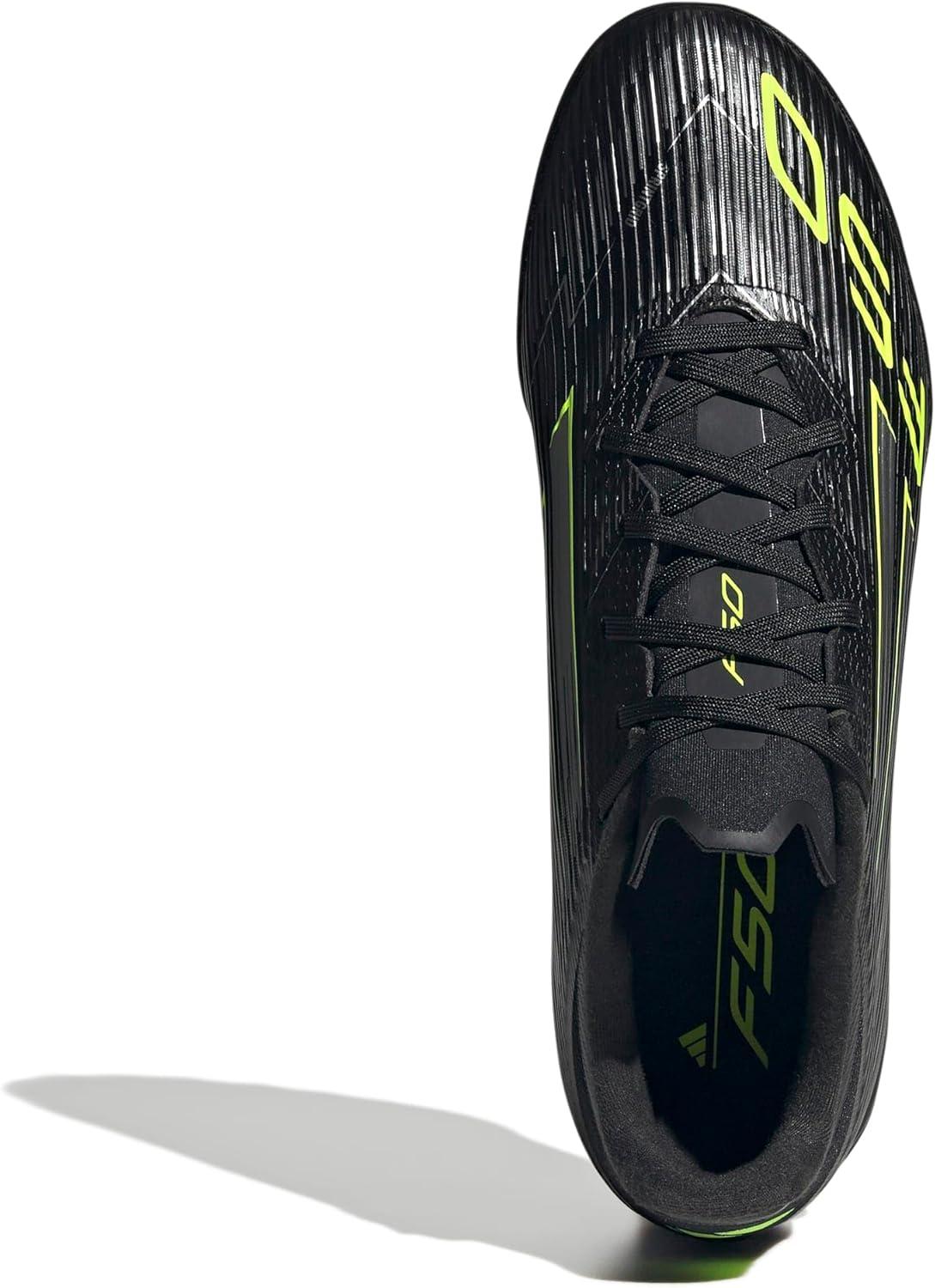 image:imageadidas UnisexAdult F50 League TurfBlackIron MetallicLucid Lemon