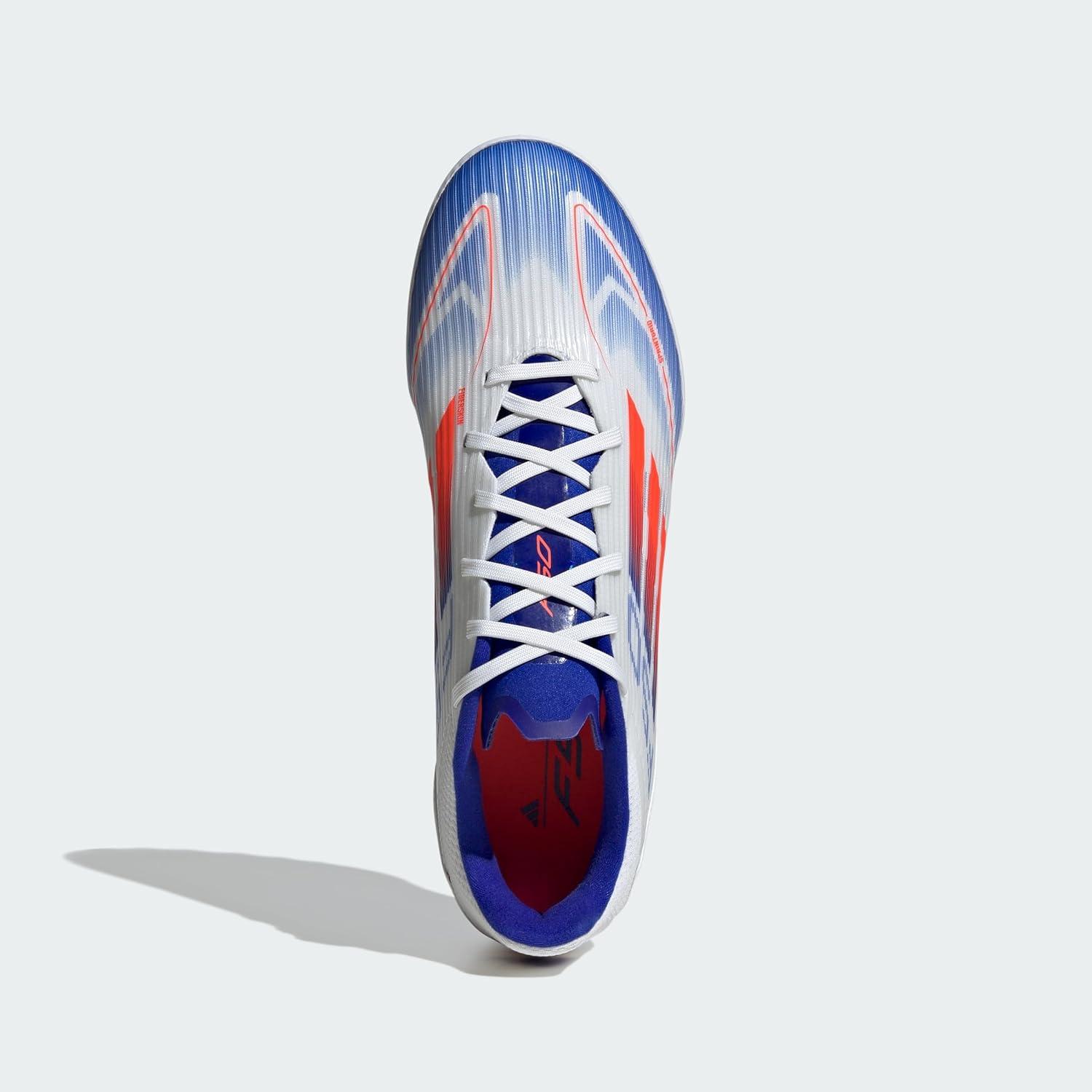 image:imageadidas UnisexAdult F50 League TurfCloud White Solar Red Lucid Blue