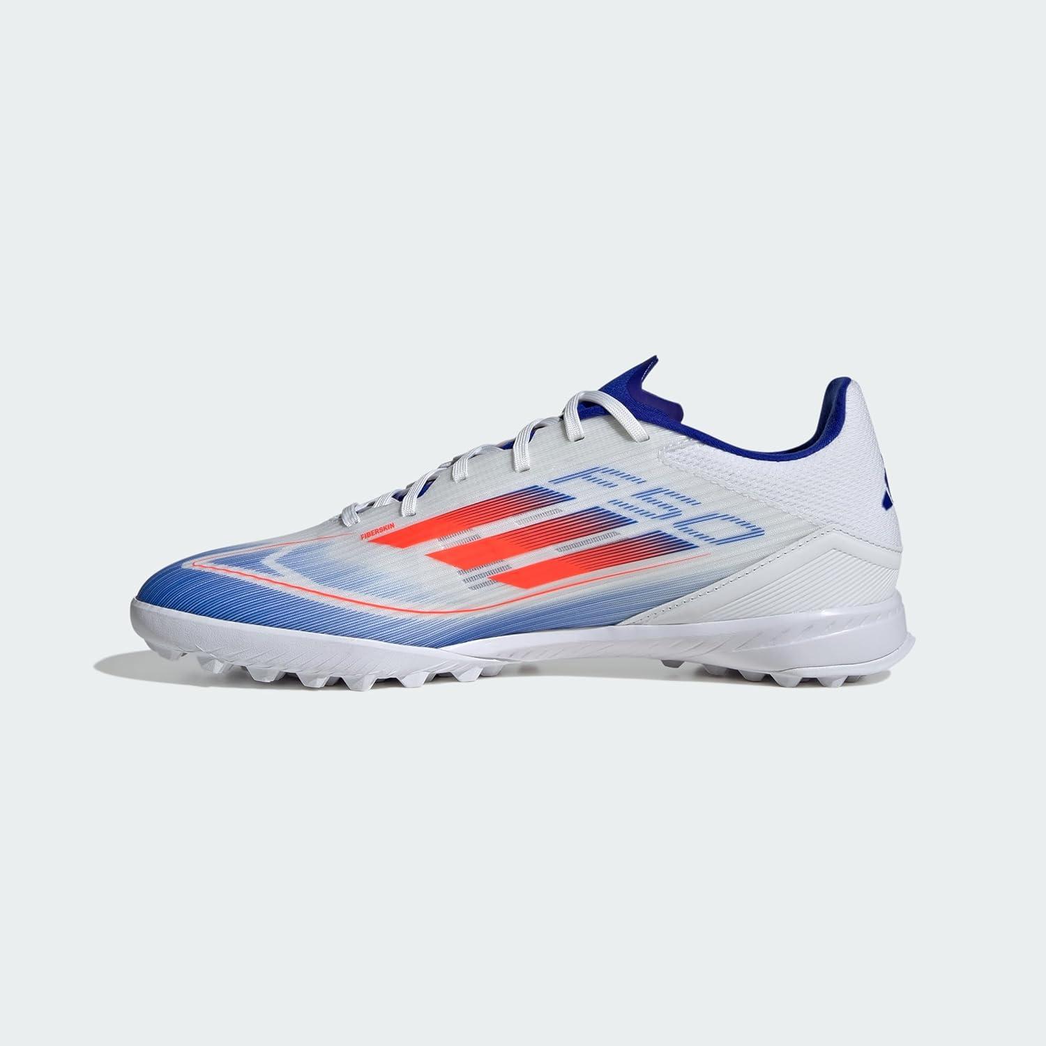 image:imageadidas UnisexAdult F50 League TurfCloud White Solar Red Lucid Blue