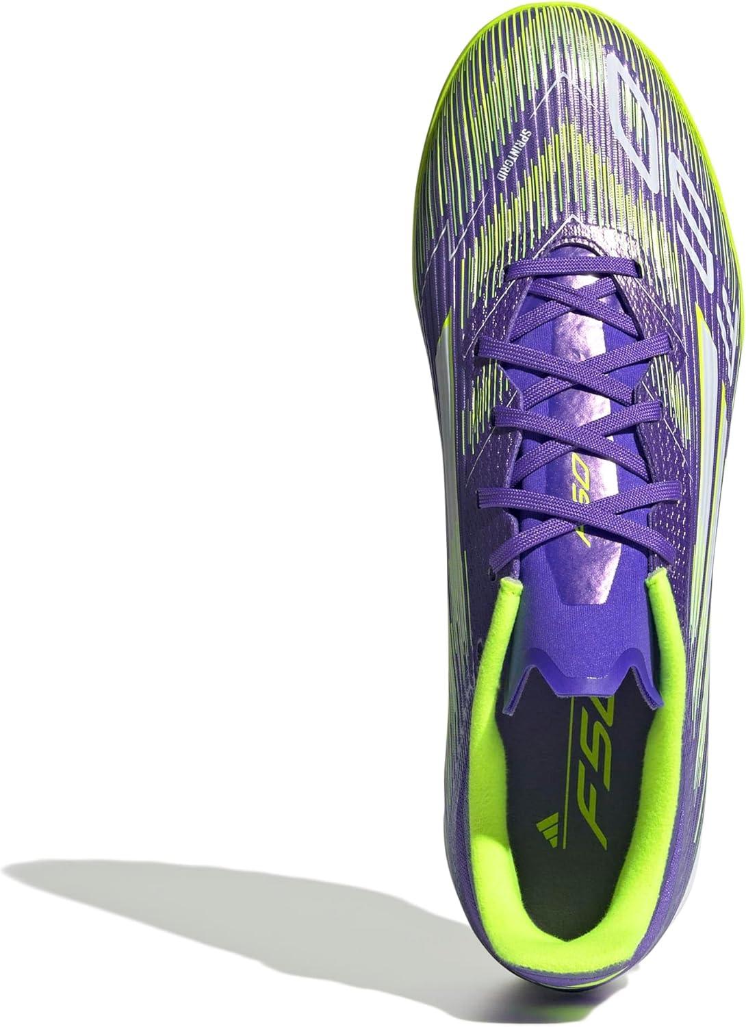 image:imageadidas UnisexAdult F50 League TurfPurple RushWhiteLucid Lemon