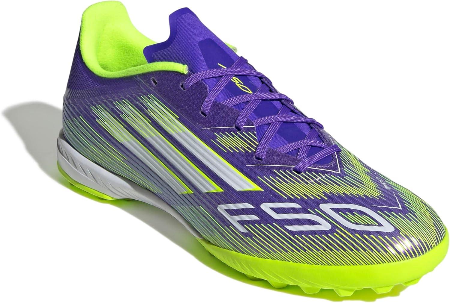 image:imageadidas UnisexAdult F50 League TurfPurple RushWhiteLucid Lemon