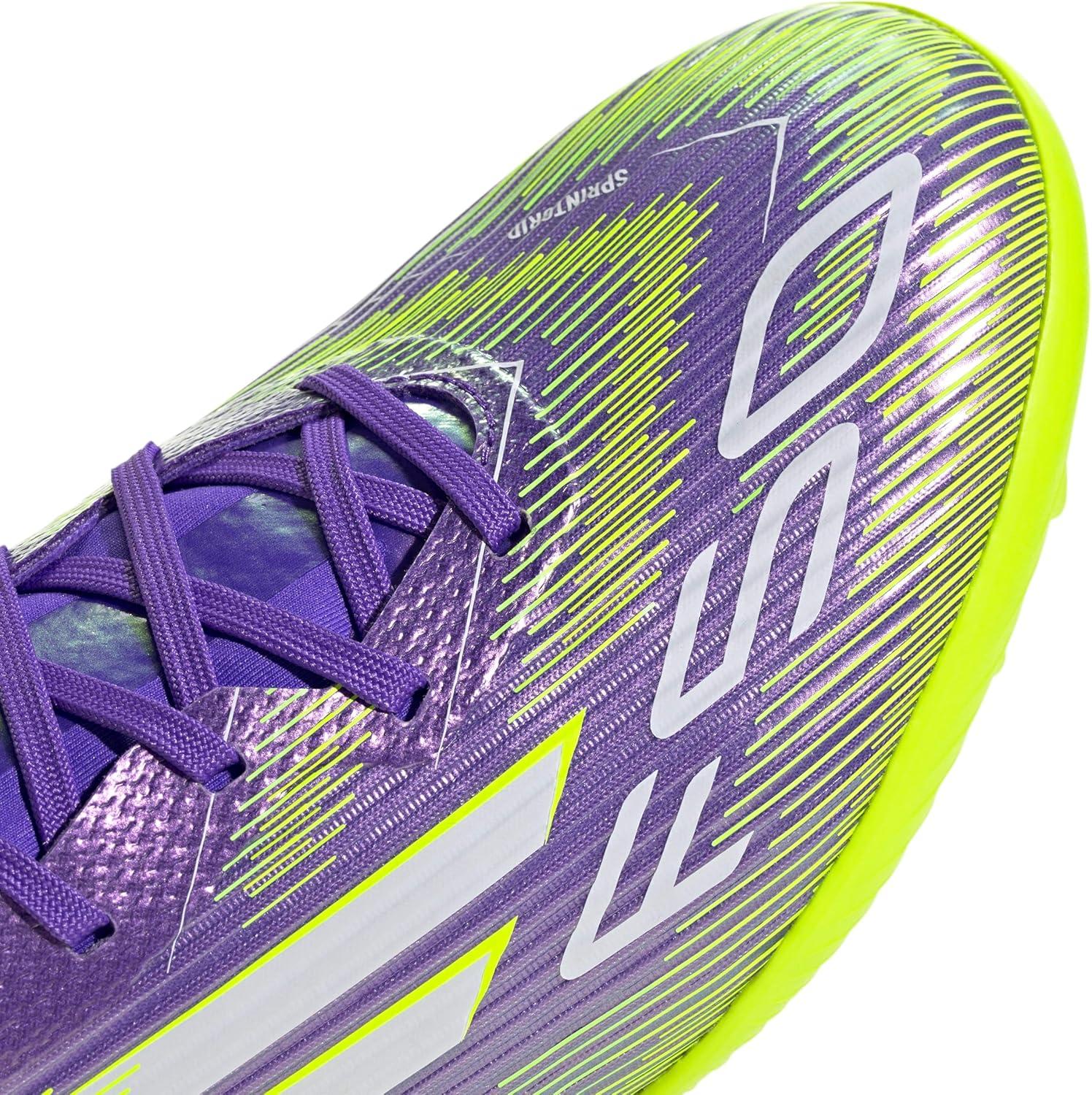 image:imageadidas UnisexAdult F50 League TurfPurple RushWhiteLucid Lemon