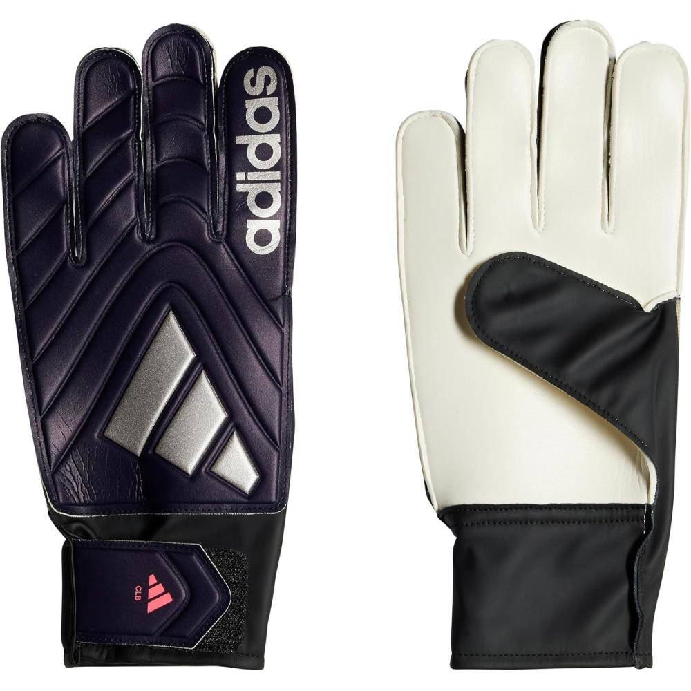 image:imageAdidas Copa Club Goalie GlovesAurora BlackPlatin MetallicTurbo