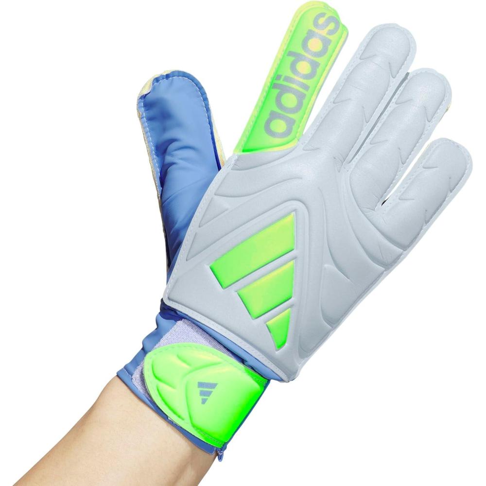 image:imageAdidas Copa Club Goalie GlovesBlue FusionHalo BlueLucid Lemon