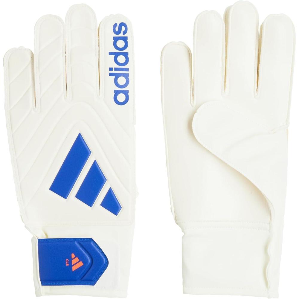 image:imageAdidas Copa Club Goalie GlovesWhiteLucid BlueSolar Red